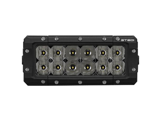 STEDI 8 inch ST4K 12 LED Double Row Light Bar (Each) - LEDST4K-8-12L